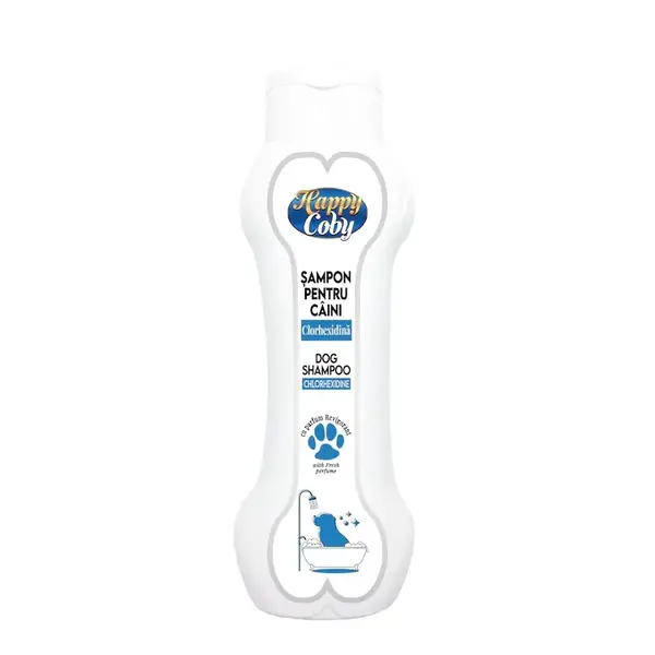 Sampon pentru caini Happy Coby Clorhexidina 300 ml