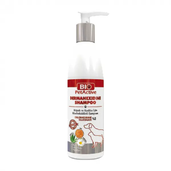 Sampon pentru caini pisici Bio Pet Active Dermahexidine 250 ml