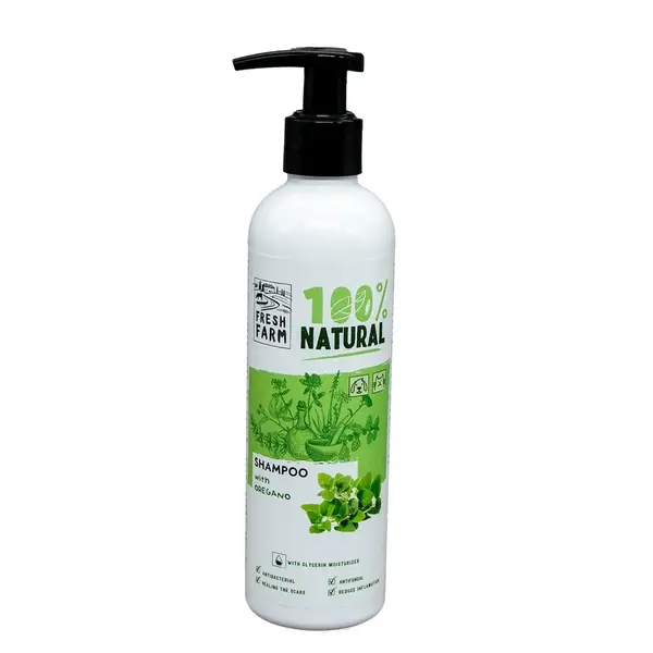 Sampon pentru caini pisici Fresh Farm Oregano 250 ml