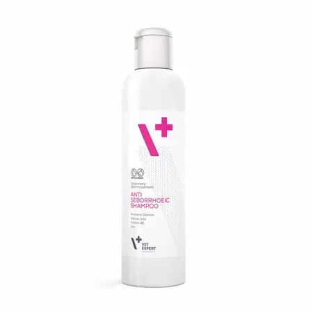 Sampon pentru caini pisici Vetexpert Antiseboreic 250 ml