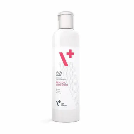 Sampon pentru caini pisici Vetexpert Benzoic 250 ml