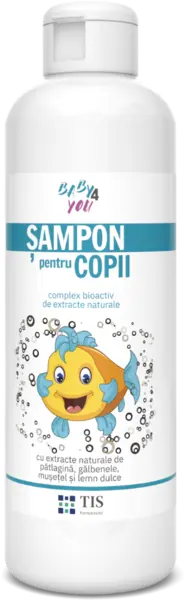 Sampon pentru copii Baby4You, 250ml, Tis Farmaceutic