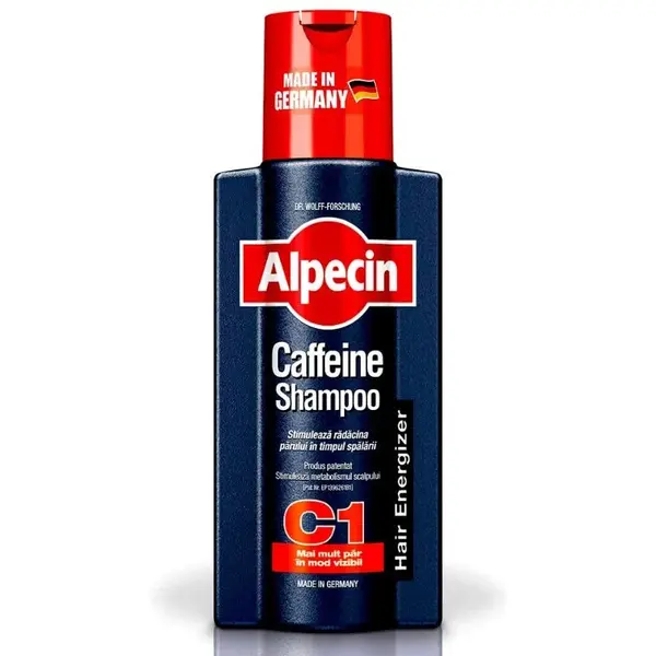 Sampon pentru cresterea parului cu cafeina C1, 250 ml, Alpecin