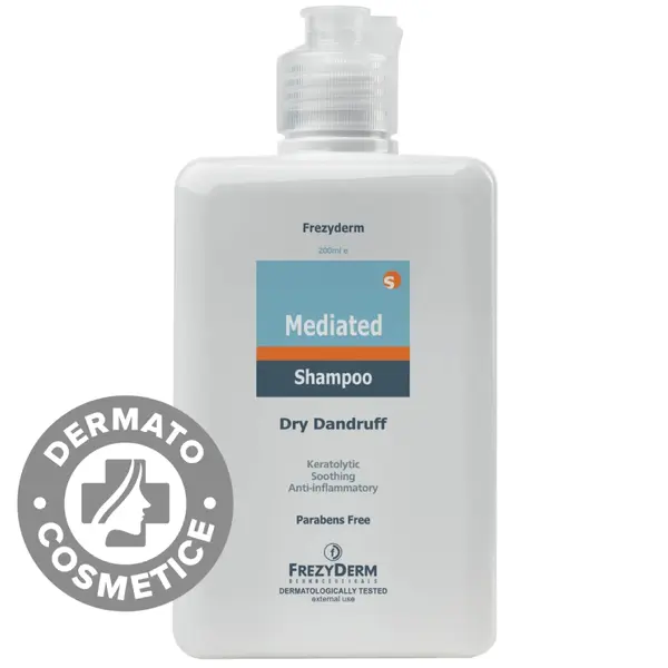 Sampon pentru matreata uscata Mediated, 200ml, Frezyderm