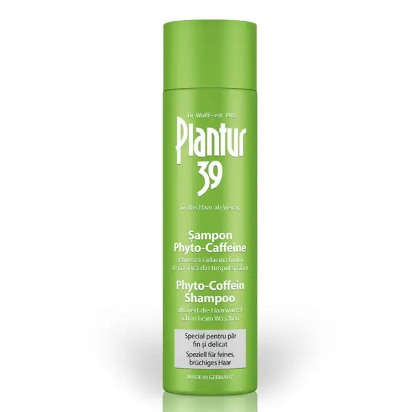 Sampon pentru par delicat si fin Plantur 39 Phyto-Caffeine, 250 ml, Dr. Kurt Wolff