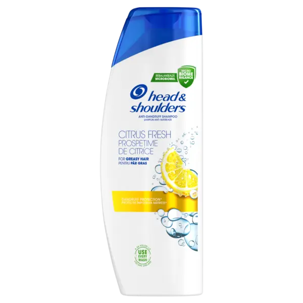 Sampon pentru par gras anti-matreata Citrus Fresh, 625ml, Head&Shoulders