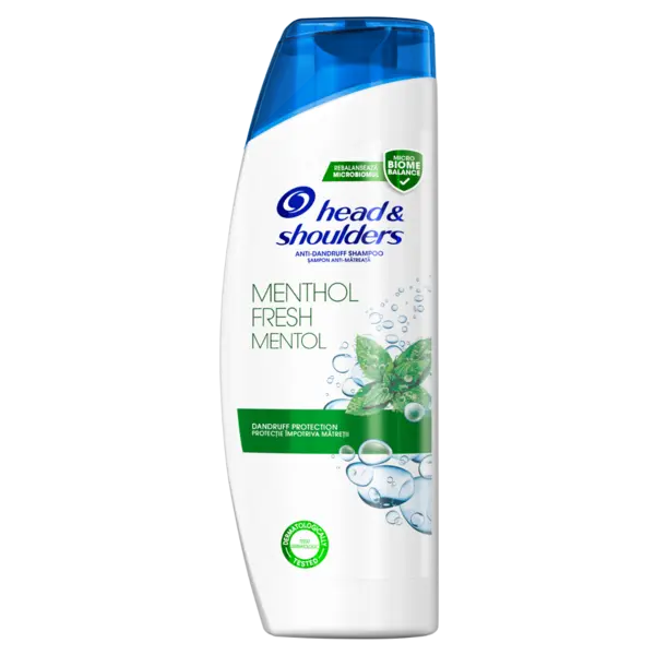 Sampon pentru par normal Menthol, 400ml, Head&Shoulders
