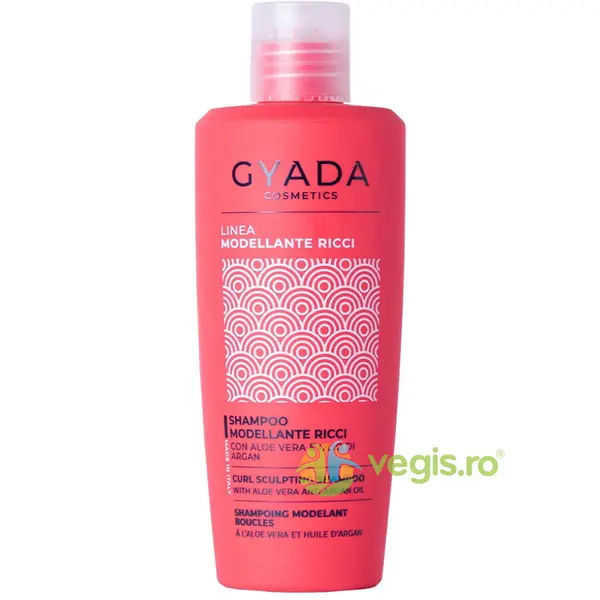 Sampon pentru Par Ondulat cu Aloe Vera si Ulei de Argan fara Sulfati 250ml