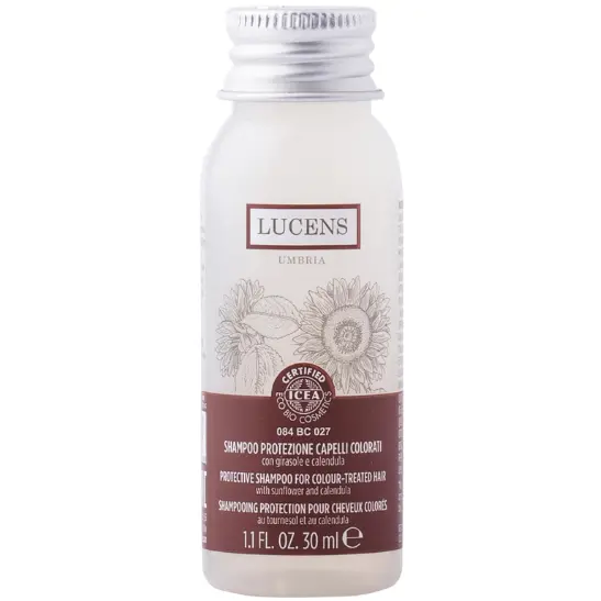 Sampon pentru Par Vopsit cu Extract de Galbenele 30ml Lucens Umbria