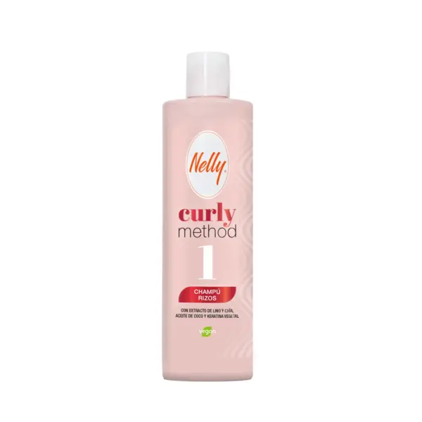 Sampon pentru parul cret, 400ml, Nelly