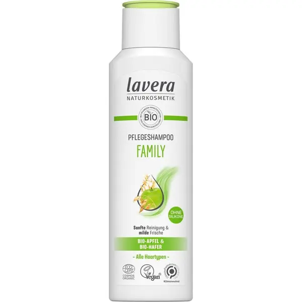 Sampon pentru toata familia cu mar bio si ovaz bio - 250 ml