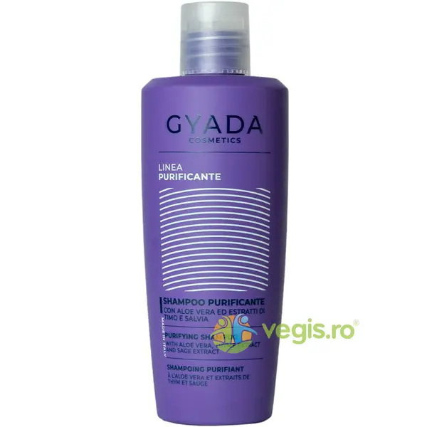Sampon Purificator pentru Par Gras cu Matreata cu Aloe Vera si Extracte de Cimbru si Salvie 250ml