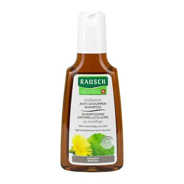 Sampon, Rausch, Huflattich, cu Brusture, Anti-Matreata, impotriva Neurodermatitei si Psoriazisului, 200ml