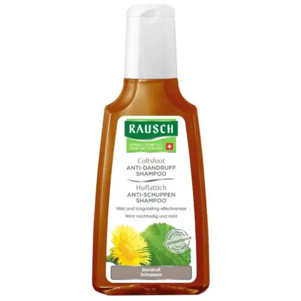 Sampon, Rausch, Huflattich, cu Brusture, Anti-Matreata, impotriva Neurodermatitei si Psoriazisului, 40ml