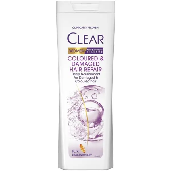 Sampon Reparator Clear Coloured & Damaged Hair, 360 ml