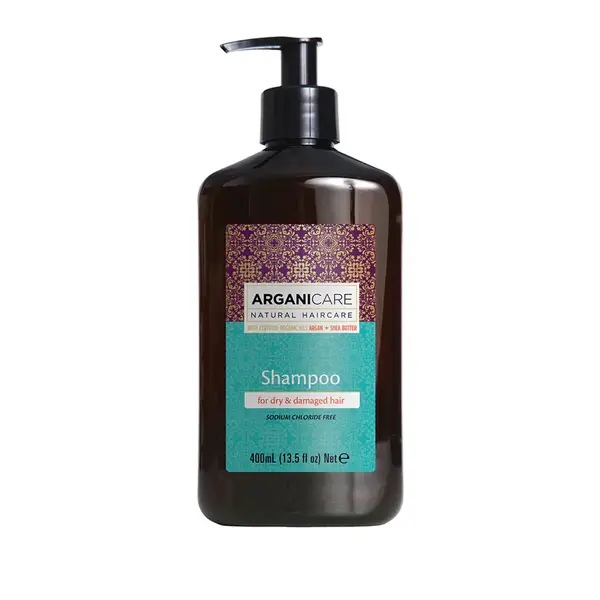 Sampon reparator si hidratant cu ulei de argan pentru par uscat si degradat, 400ml, Arganicare