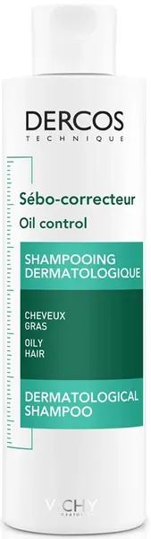 Șampon seboregulator Vichy Dercos, 200 ml