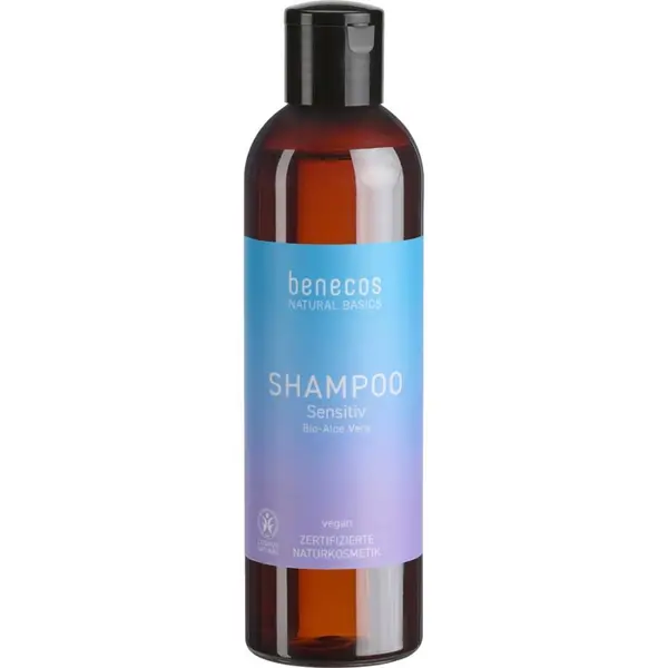 Sampon sensitiv pentru un scalp sensibil cu aloe vera bio - 250 ml