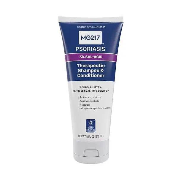 Sampon si Balsam 2 in 1, MG217 Psoriazis Tratament, Matreata, Dermatita Seboreica, cu Acid Salicilic 3%, 240ml