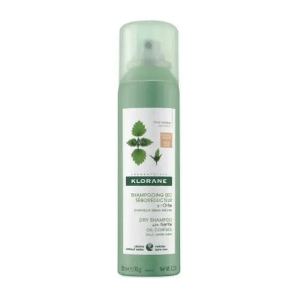 Sampon uscat nuantator cu extract de urzica, 150 ml, Klorane