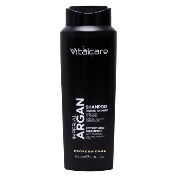 Sampon Vitalcare Imperial Argan, pentru Par Uscat si Degradat, 500 ml