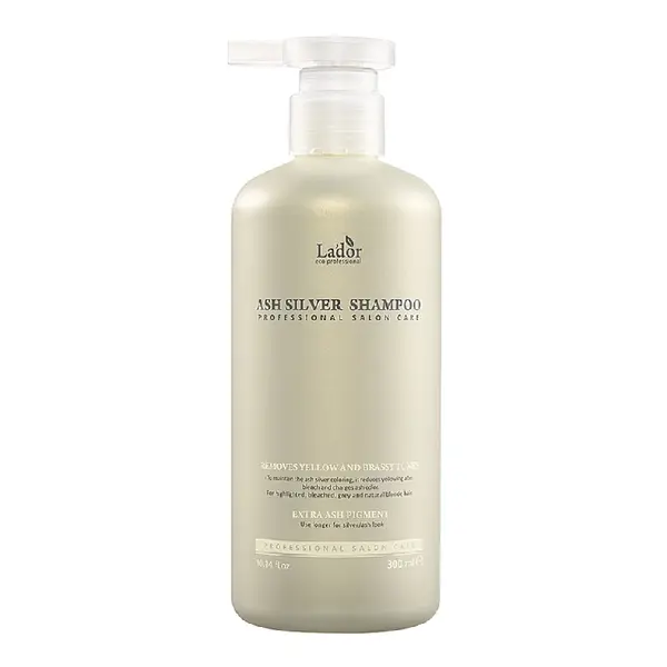 Samponul hidratant pentru nuantarea parului blond Lador Ash Silver, 300 ml, La'dor