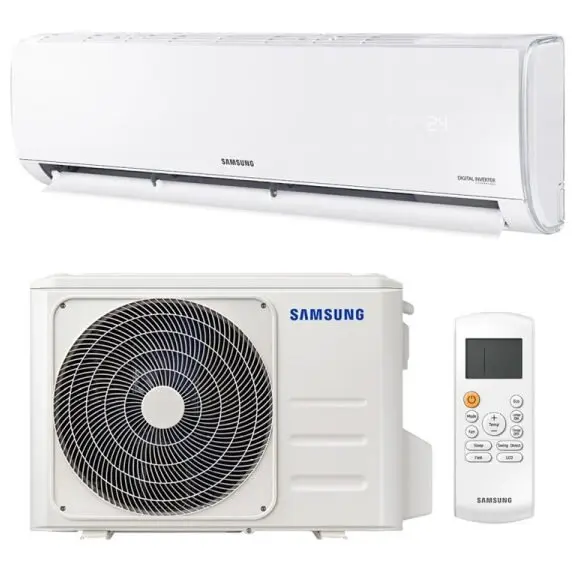 Samsung Aparat de aer conditionat Samsung AR35 WI-FI, 24000 BTU, Clasa A++, Smart Things, Fast cooling, Self clean, Good Sleep, Alb