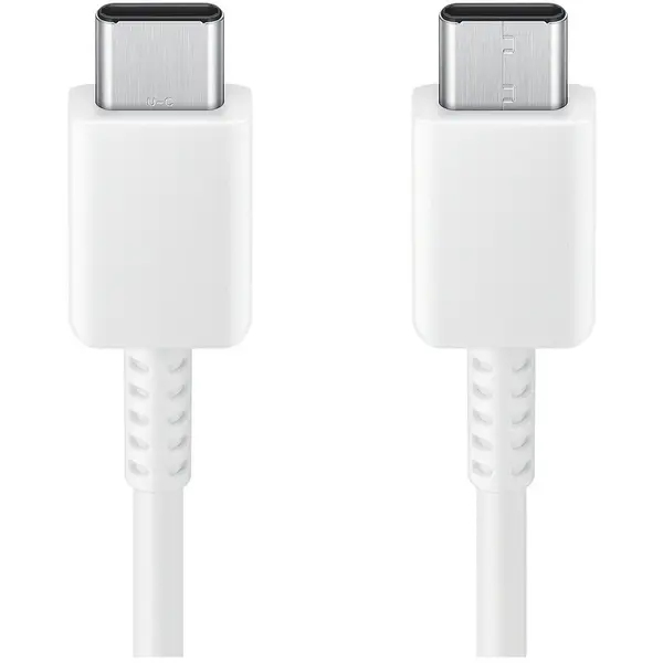 Samsung Cablu de date Samsung, USB Type-C & USB Type-C, lungime 1.8 m, max. 3A USB 2.0, Alb