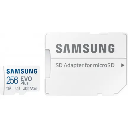 Samsung Card memorie Samsung MB-MC256SA/EU, Micro-SD, EVO Plus, 256 GB