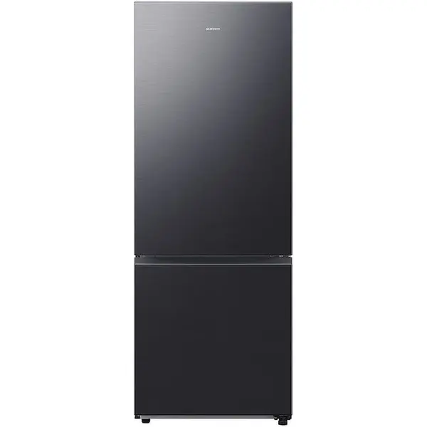 Samsung Combina frigorifica Samsung, RB53DG706AB1EO, Capacitate 538 l, No Frost, Space Max, Twin & Metal Cooling, AI Energy, Smart Things, Compresor Digital Inverter, Clasa A, H 203 cm, Negru
