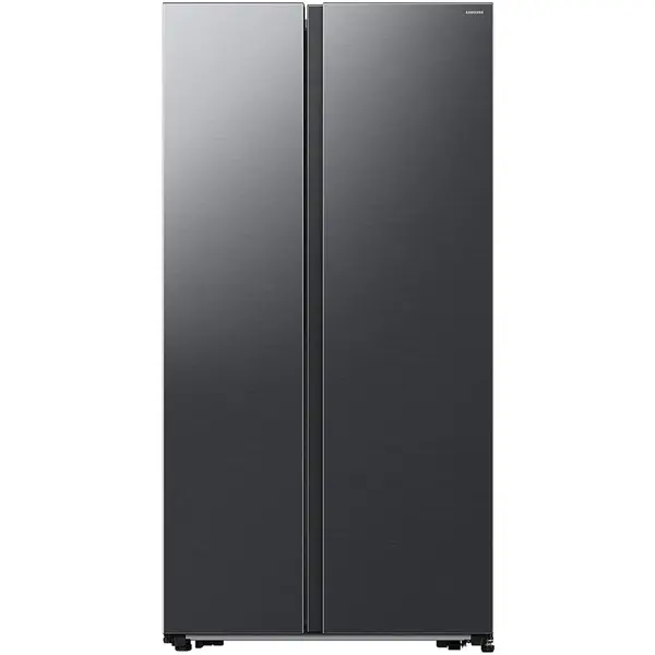 Samsung Combina side by side Samsung RS57DG400EB4EO, 583 l, Clasa E, Full No Frost, All Around Cooling, Compresor Digital Inverter, Smart Things WiFi, AI Energy, H 178 cm, Negru