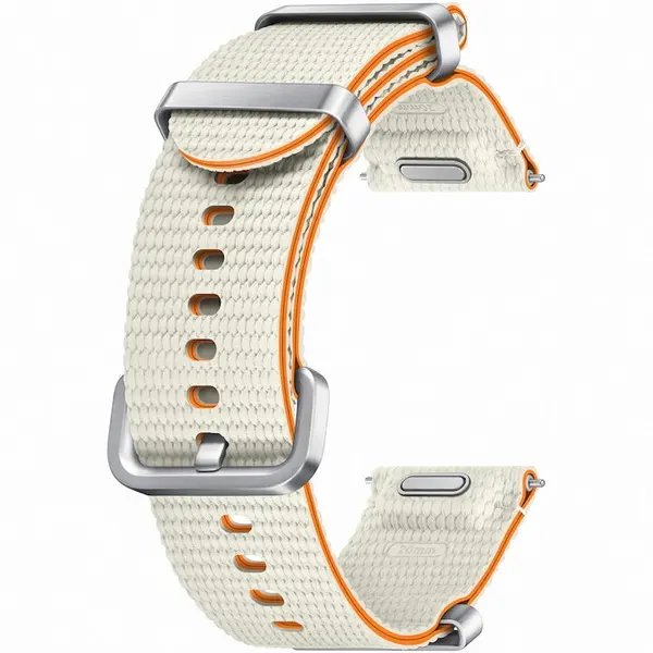 Samsung Curea Smartwatch Samsung Athleisure Band pentru Galaxy Watch7, marime S/M, Crem