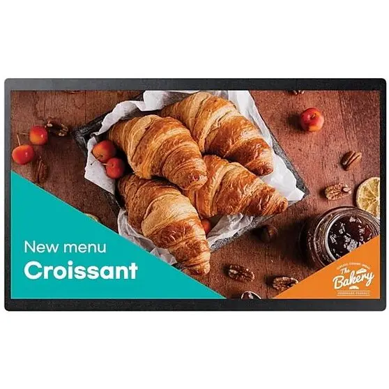 Samsung Display Profesional ADS LED Samsung 23.8 LH24QBCEBGCXEN, Full HD (1920 x 1080), HDMI, WiFi, Negru