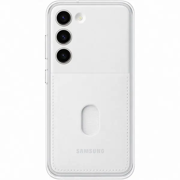 Samsung Husa de protectie Samsung Frame Case pentru Galaxy S23, White