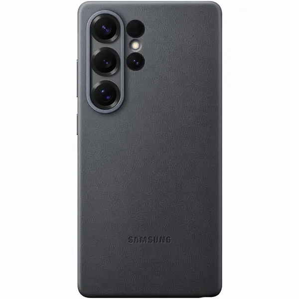 Samsung Husa de protectie Samsung Kindsuit Leather Case pentru Galaxy S25 Ultra, Negru