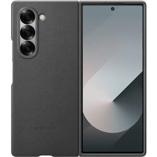 Samsung Husa de protectie Samsung Kindsuit (Leather) Case pentru Galaxy Fold6, Gri
