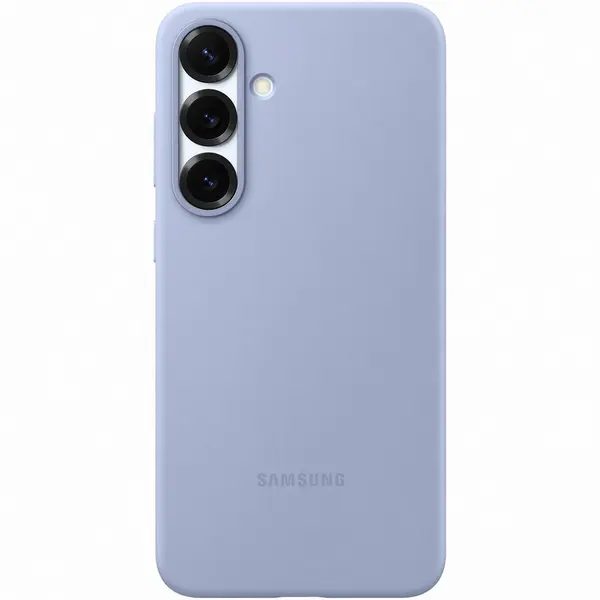 Samsung Husa de protectie Samsung Silicone Case pentru Galaxy S25+, Albastru deschis