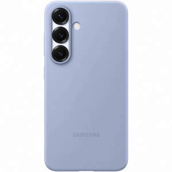 Samsung Husa de protectie Samsung Silicone Case pentru Galaxy S25, Albastru deschis