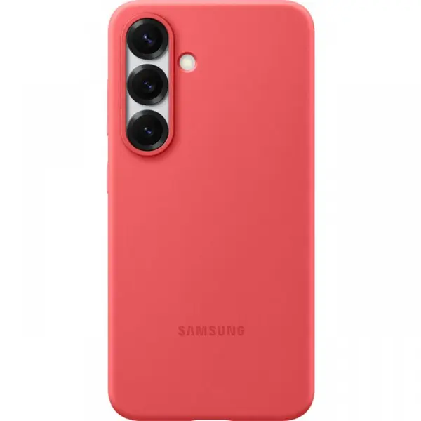 Samsung Husa Originala Silicone Cover Samsung Galaxy S25 Plus Red