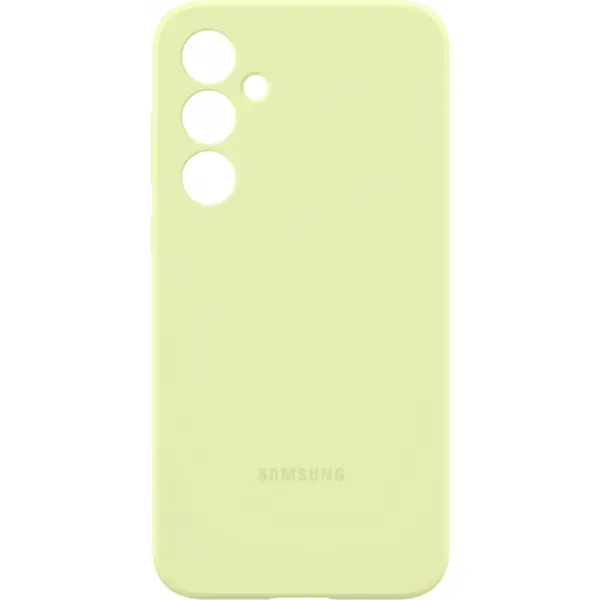 Samsung Husa Protectie Spate pentru telefon mobil Samsung Galaxy A35 5G EF-PA356TMEGWW, Silicone Case, Verde Lime