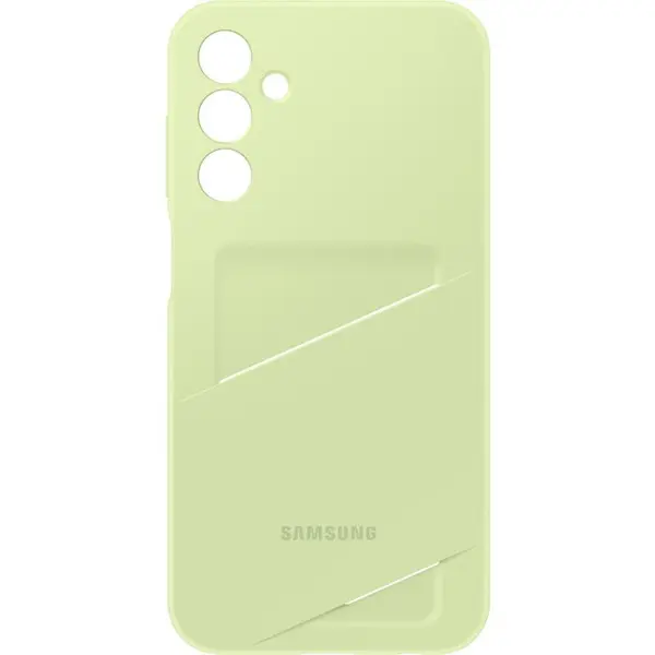 Samsung Husa Protectie Spate pentru telefon mobil Samsung Galaxy A15 4G/5G EF-OA156TMEGWW, Card Slot Case, Lime