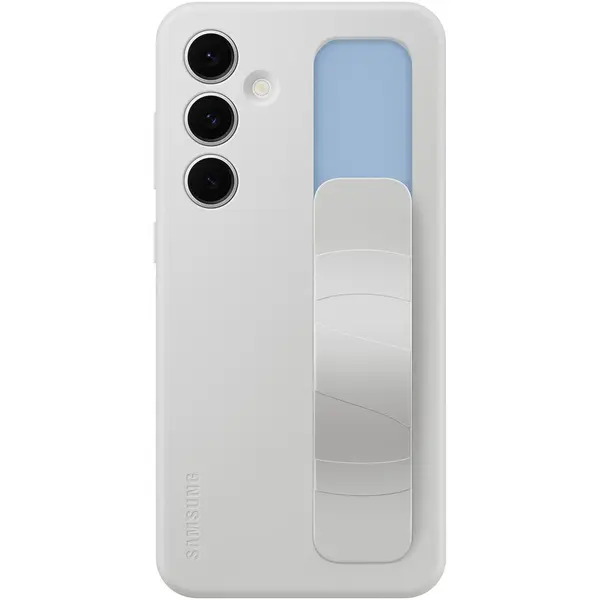 Samsung Husa Protectie Spate pentru telefon mobil Samsung Galaxy S24 FE (S721) EF-GS721CJEGWW, Standing Grip Case, Gri