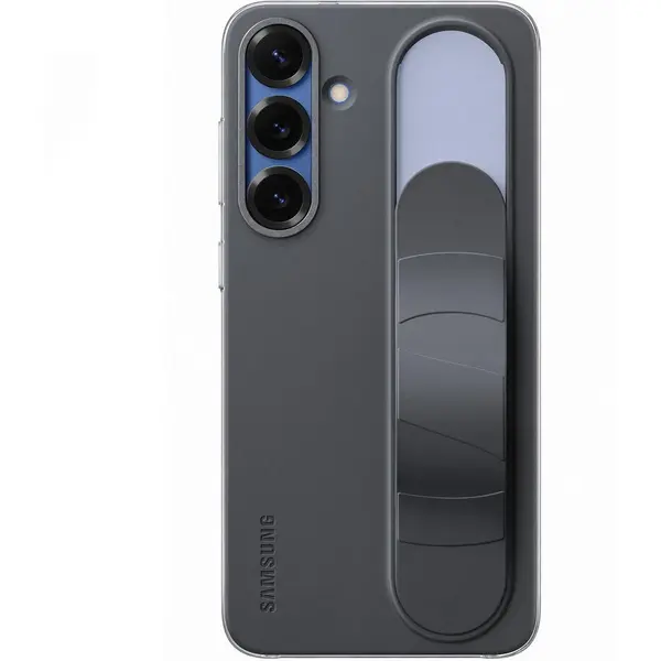 Samsung Husa Protectie Spate pentru telefon mobil Samsung Galaxy S25 Plus (S936) EF-GS936CBEGWW, Standing Grip Case, Negru