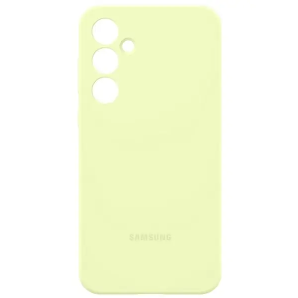 Samsung Husa Protectie Spate pentru telefon mobil Samsung Galaxy A55 5G EF-PA556TMEGWW, Silicone Case, Verde Lime