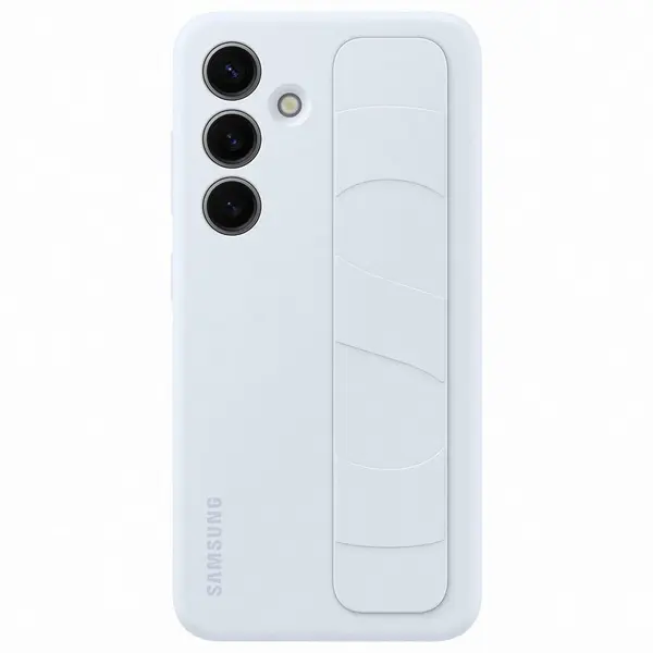 Samsung Husa Protectie Spate pentru telefon mobil Samsung Galaxy S24 Plus (S926) EF-GS926CLEGWW, Standing Grip Case, Albastru deschis