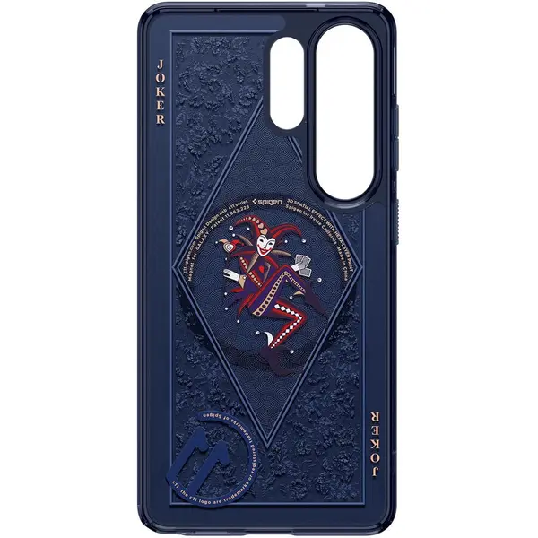 Samsung Husa Protectie Spate pentru telefon mobil Samsung Galaxy S26 Ultra, GP-FPS948PGBNW, Spigen - Magnet Case (Fearless), Albastru