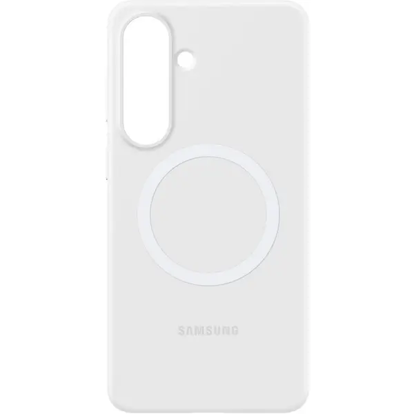 Samsung Husa Protectie Spate pentru telefon mobil Samsung Galaxy S26 Plus EF-ES947CWEGWW, Silicon Magnet Case, Alb