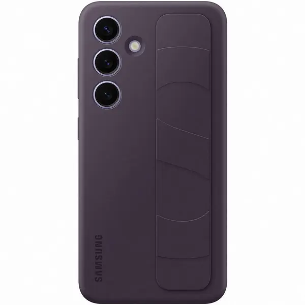 Samsung Husa Protectie Spate pentru telefon mobil Samsung Galaxy S24 (S921) EF-GS921CEEGWW, Standing Grip Case, Violet inchis
