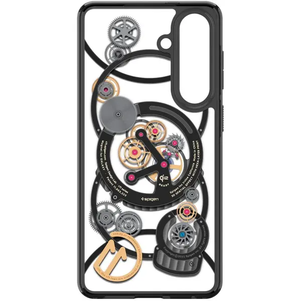 Samsung Husa Protectie Spate pentru telefon mobil Samsung Galaxy S26 Plus, GP-FPS947PGBBW, Magnet Case (Chronos), Design subtire si durabil, imprimare in 6 straturi, efect stereoscopic 3D, inel magnetic incorporat, Negru