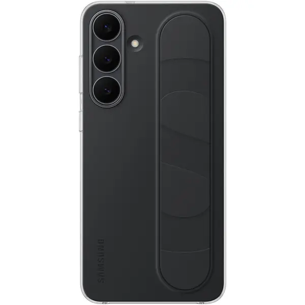 Samsung Husa Protectie Spate pentru telefon mobil Samsung Galaxy S25 FE (S731) EF-GS731CBEGWW, Standing Grip Case, Negru